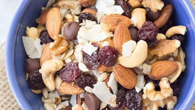 Energy Boosting Trail Mix, a favorite protein snack for kids