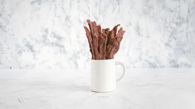 Homemade Beef Jerky, a protein-rich snack for kids