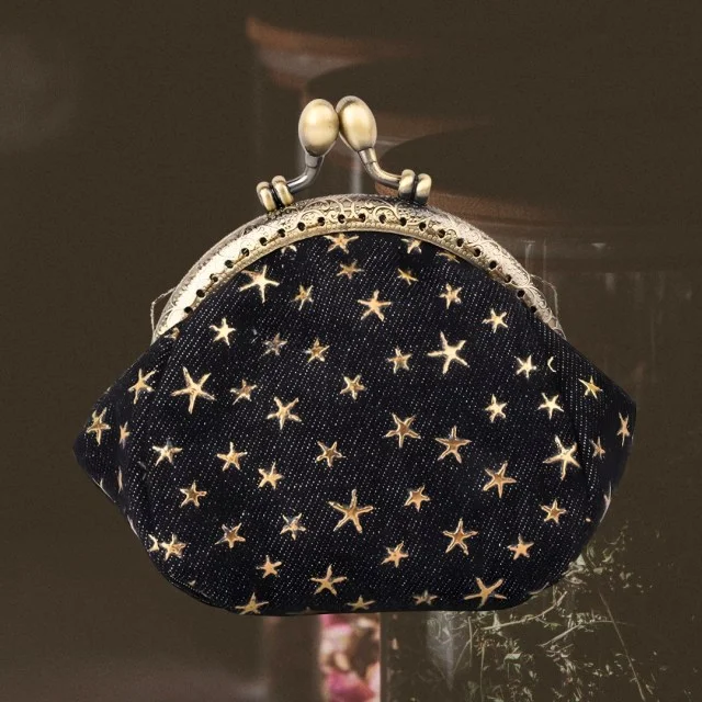 Boo Basket Night Sky Coin Purse
