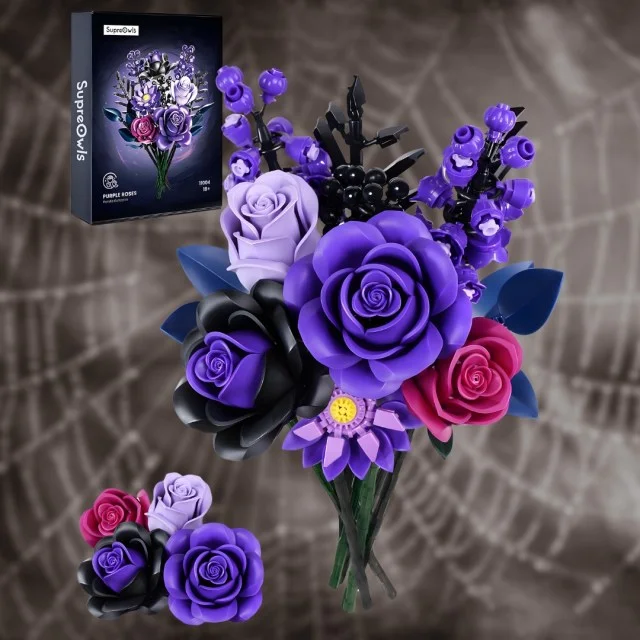 Boo Basket Halloween Flowers Kit