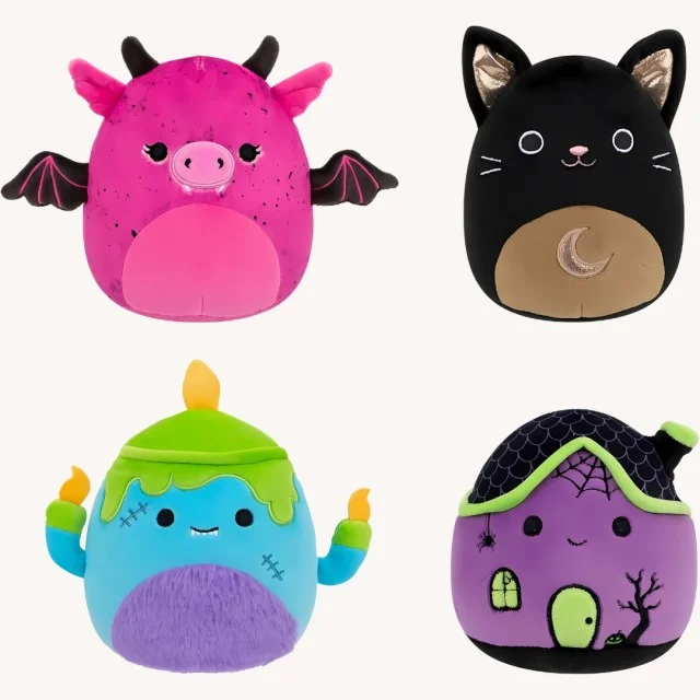 Boo Basket Squishmallows Halloween 4-Pack