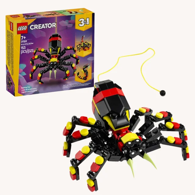 Boo Basket LEGO Creator 3 in 1 Wild Animals Surprising Spider