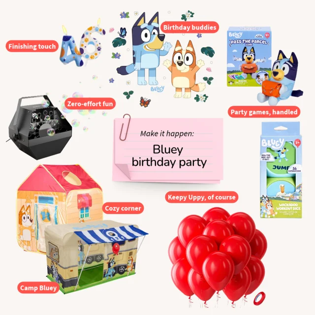 Kids Birthday Party Ideas Bluey birthday party
