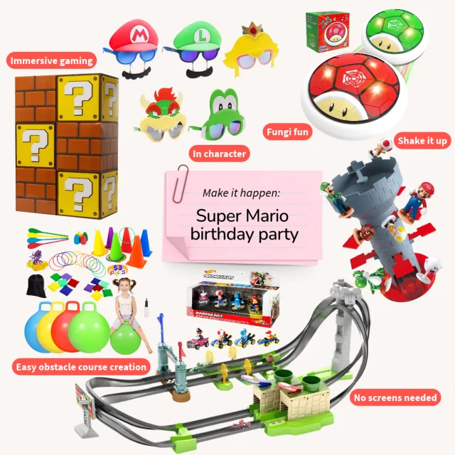 Kids Birthday Party Ideas Super Mario Birthday Party