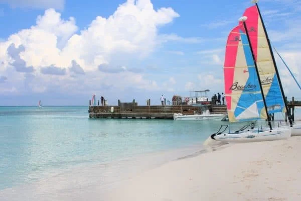 Beaches Turks and Caicos Beach vacations with a baby