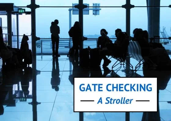 gate checking stroller tips