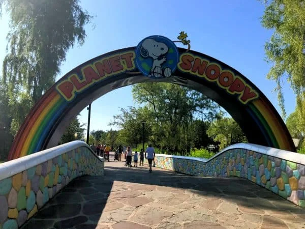 Planet Snoopy at Canadas Wonderland with a Baby or Toddler