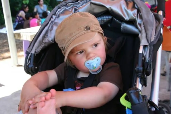 Sleepy Baby at Canadas Wonderland