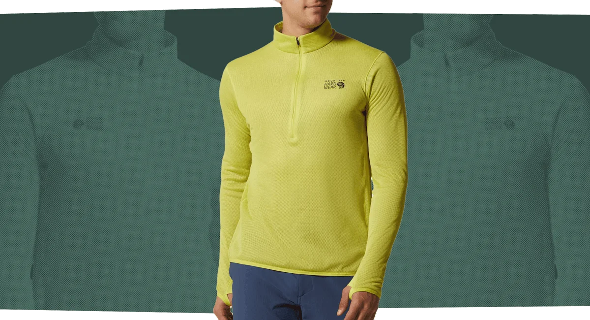Mountain Hardwear Mens AirMesh Half Zip