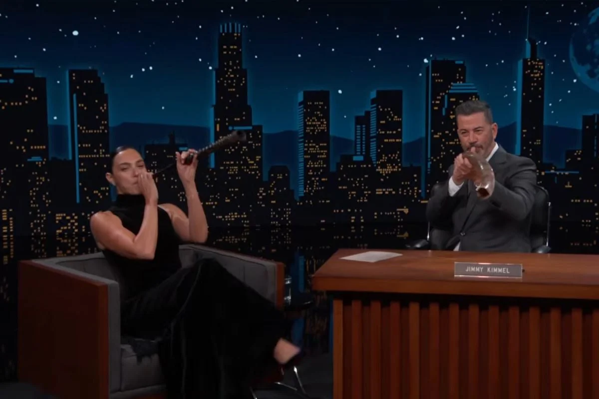 Gal Gadot Celebrates Jewish New Year with Shofar Appearance on Jimmy Kimmel Live